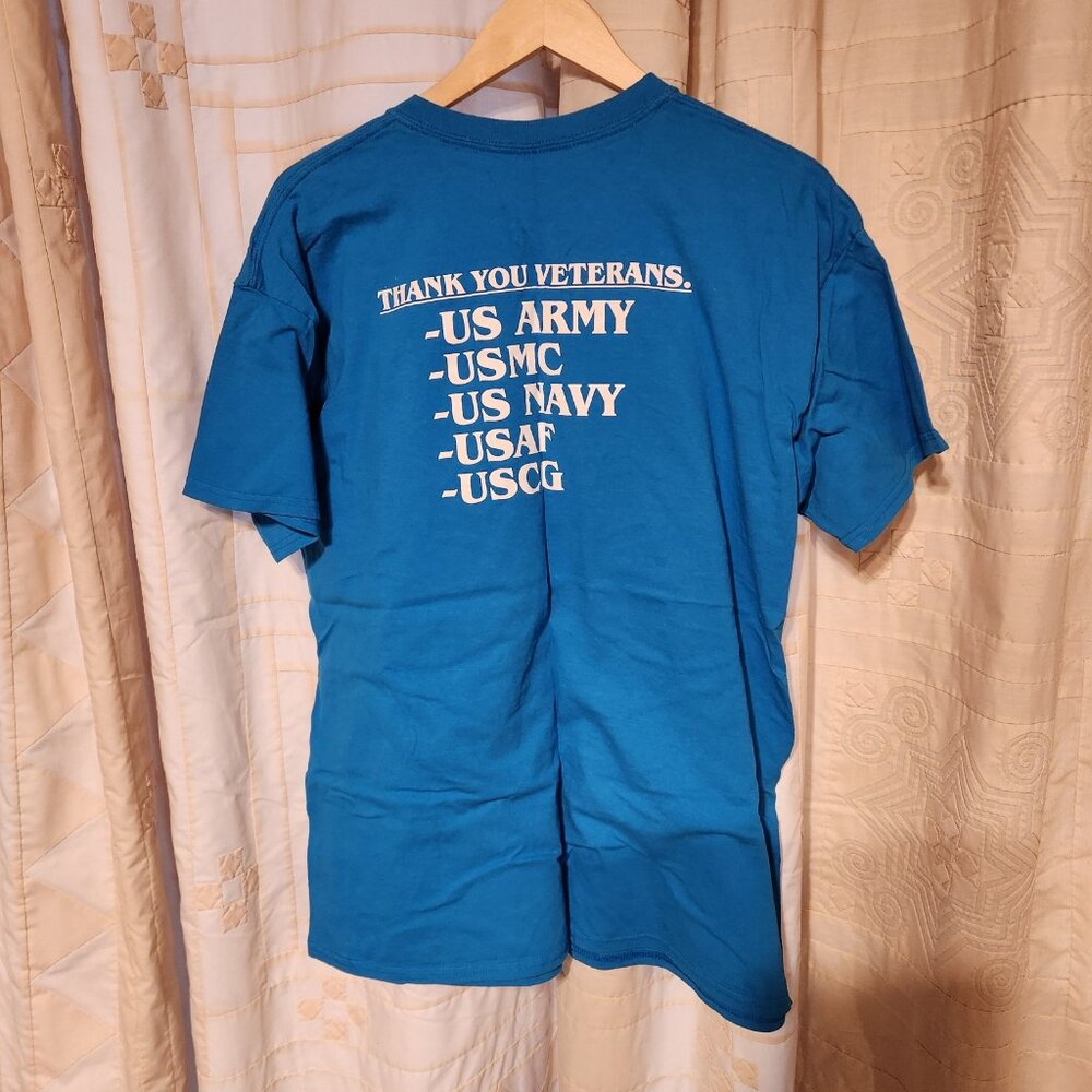Thank A Veteran Clean Their Gravestone Tee View 4